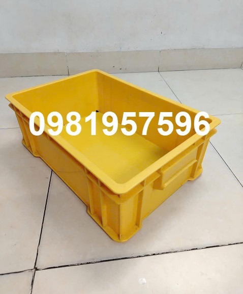 Khay nhựa nguyên sinh chất lượng cao kích thước 61x42x25 cm